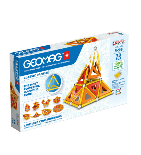 Geomag Panels Recycled 78pc magnetic blocks