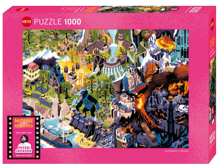 Movie Masters Peter Jackson 1000pc Heye Puzzle
