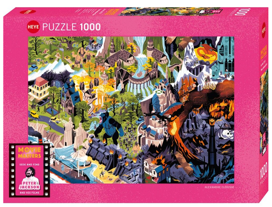 Movie Masters Peter Jackson 1000pc Heye Puzzle