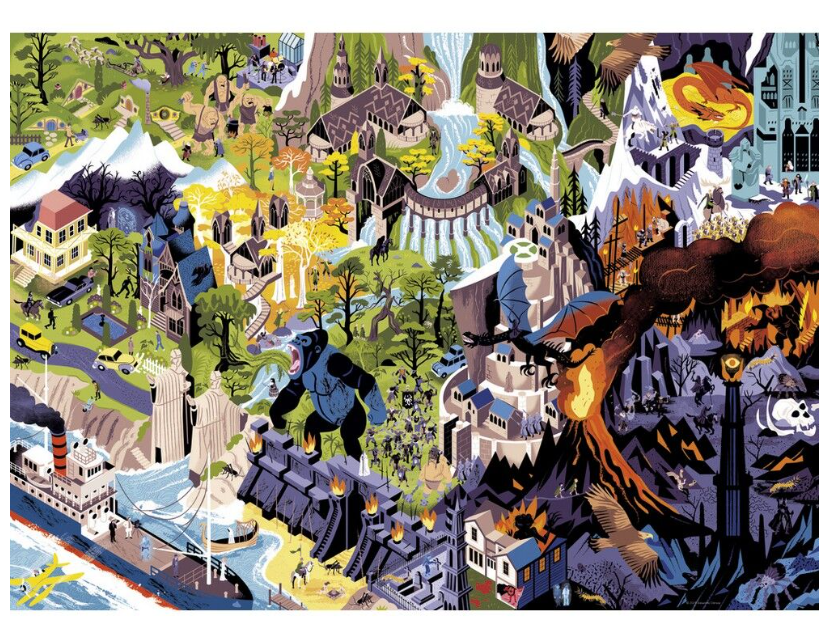 Movie Masters Peter Jackson 1000pc Heye Puzzle
