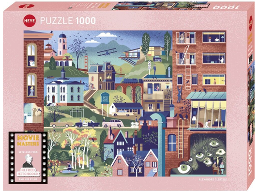 Movie Masters Alfred Hitchcock 1000pc Heye Puzzle
