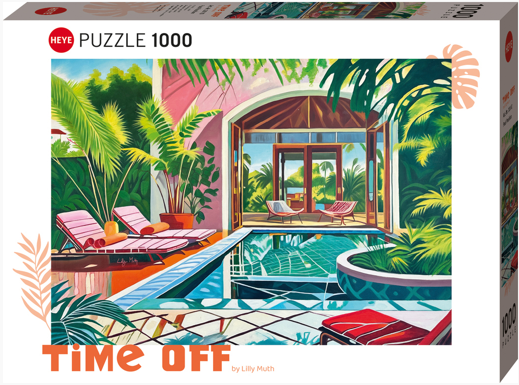 Lilly Muth Time Off 1000pc Heye Puzzle