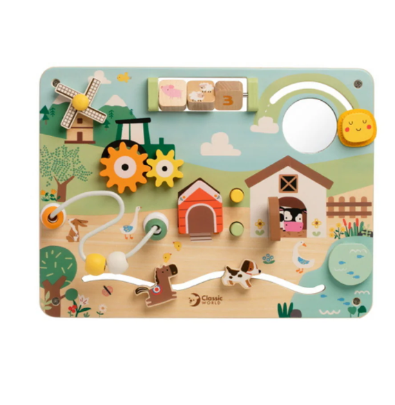 Classic World Farm Busy Board