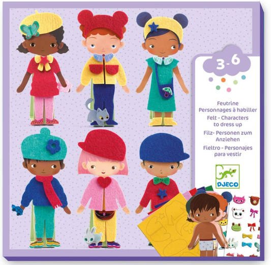 Djeco Soft Dress Up Collage Set