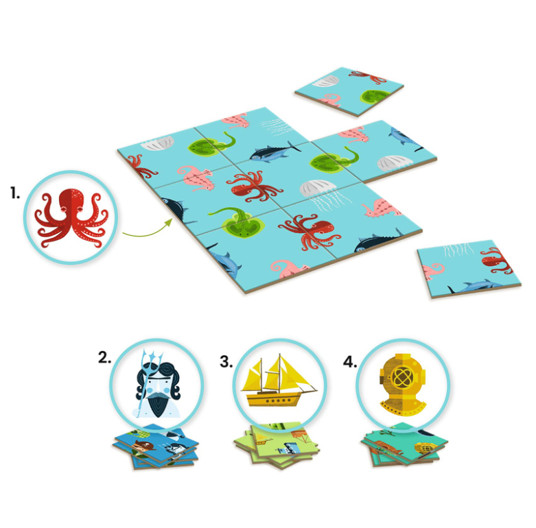 Djeco Impossible Ocean Puzzle
