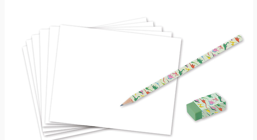 Janod Step by Step Drawing Dinosaurs