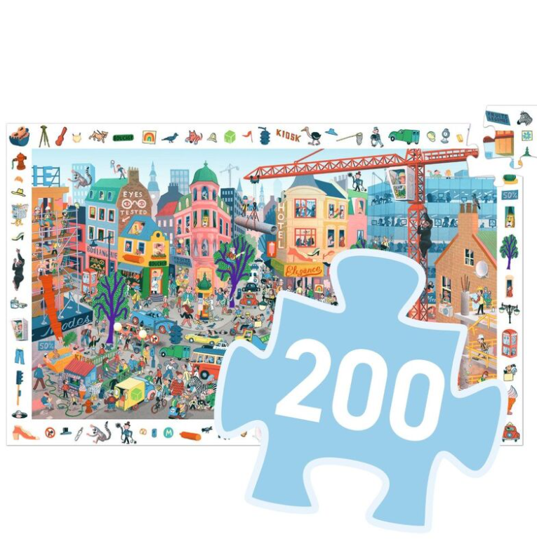 Djeco The City 200pc Observation Puzzle