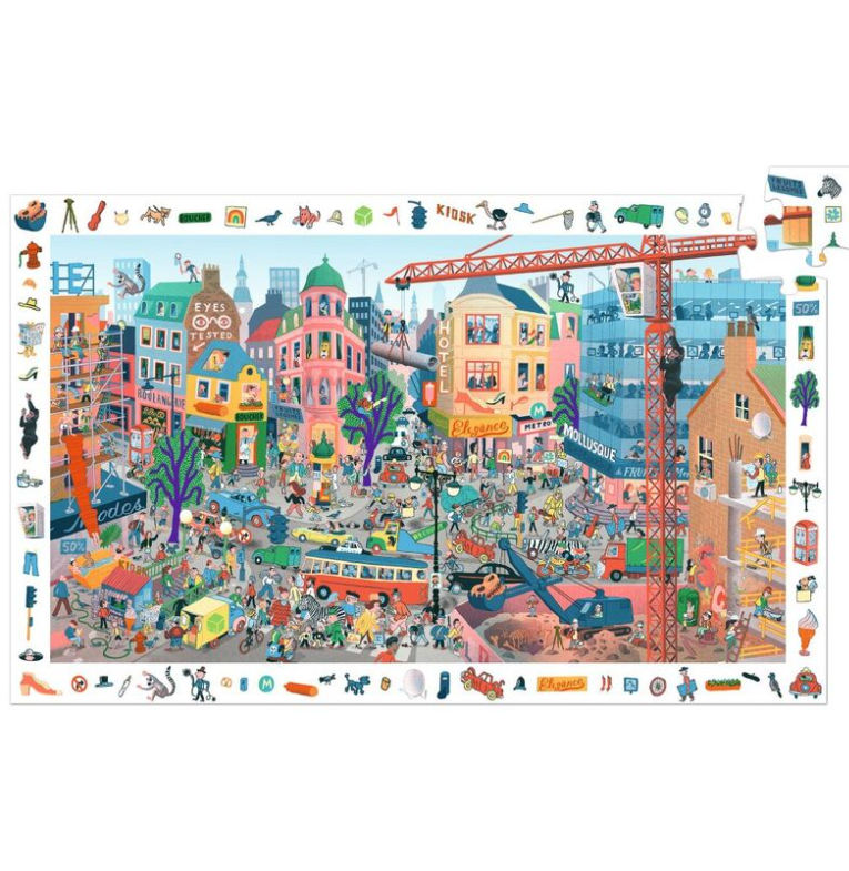 Djeco The City 200pc Observation Puzzle