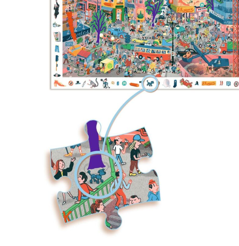 Djeco The City 200pc Observation Puzzle