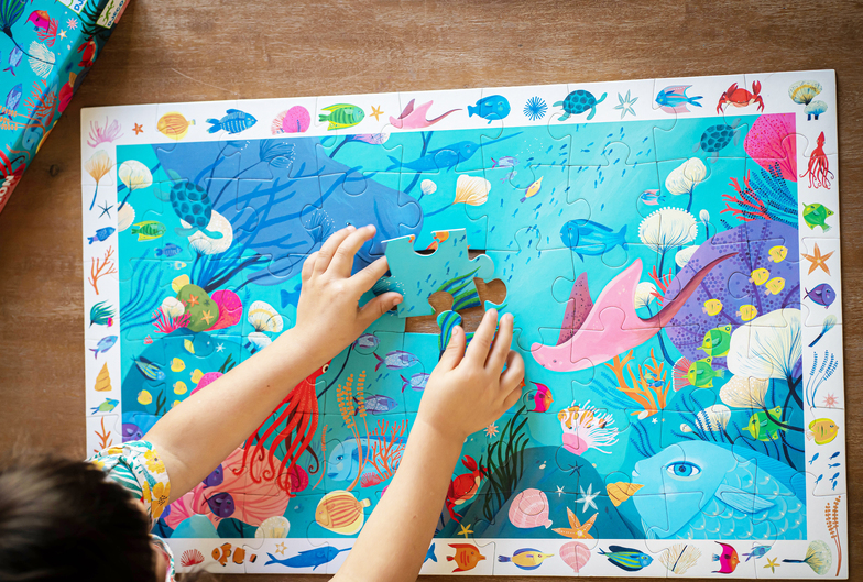 Djeco Aquatic 54pc Observation Puzzle
