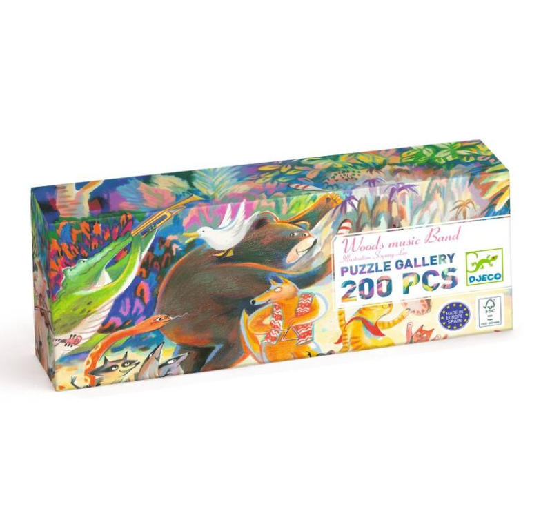 Djeco Woods Music Band 200pc Gallery Puzzle