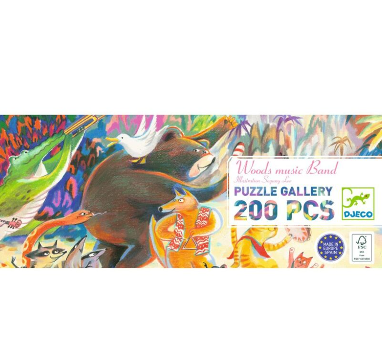 Djeco Woods Music Band 200pc Gallery Puzzle