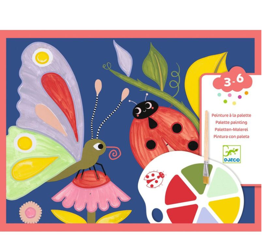 Djeco Creepy Crawlies Bug Painting Set