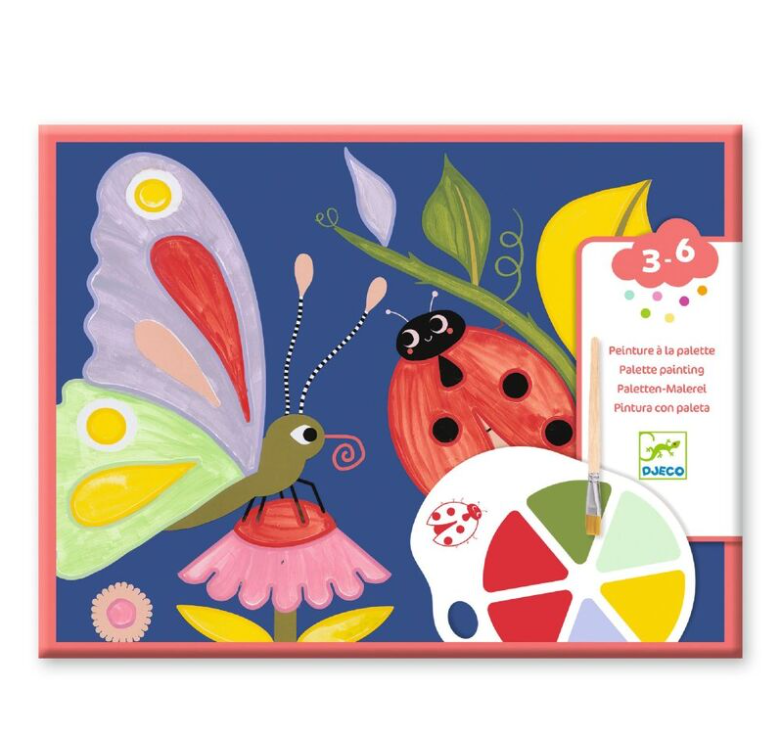 Djeco Creepy Crawlies Bug Painting Set