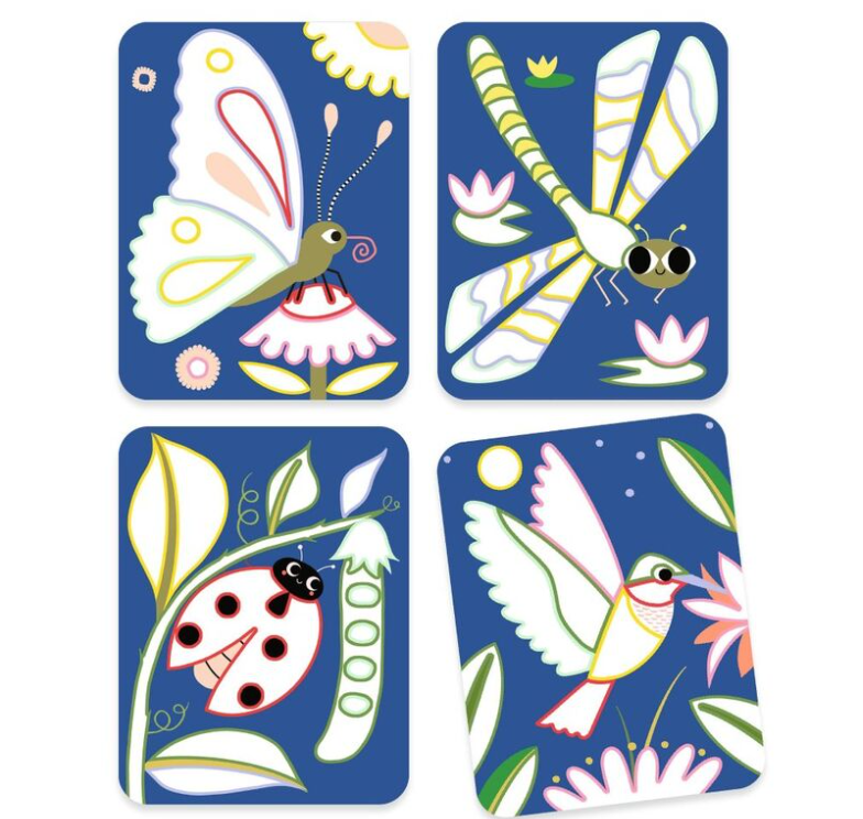 Djeco Creepy Crawlies Bug Painting Set