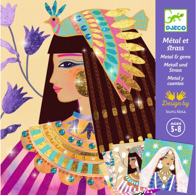 Djeco Precious Jewels Foil Art Set