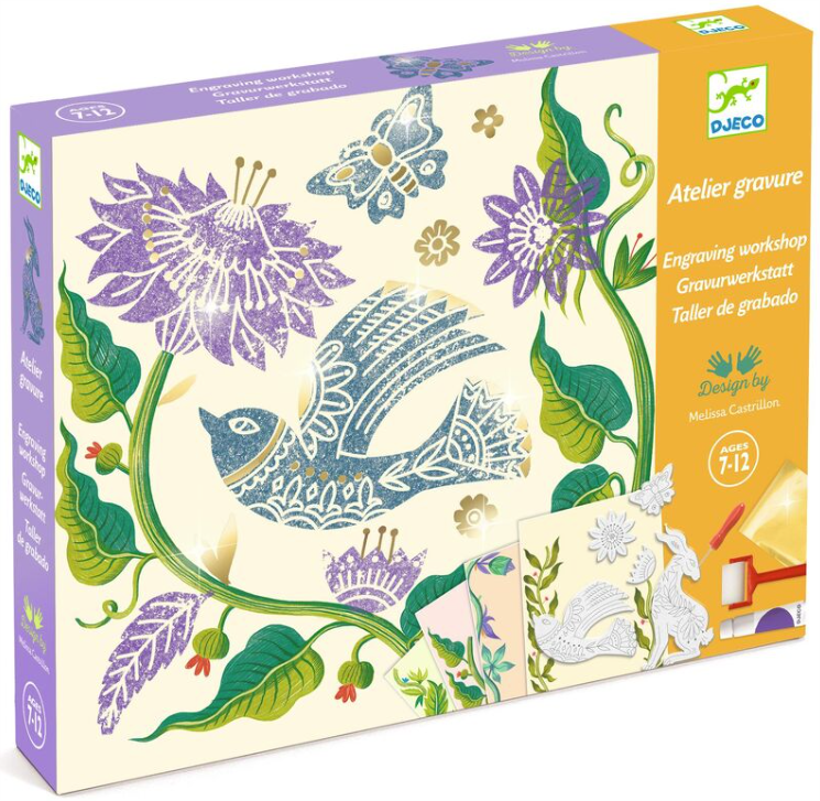 Djeco Engraving Workshop Passionflower