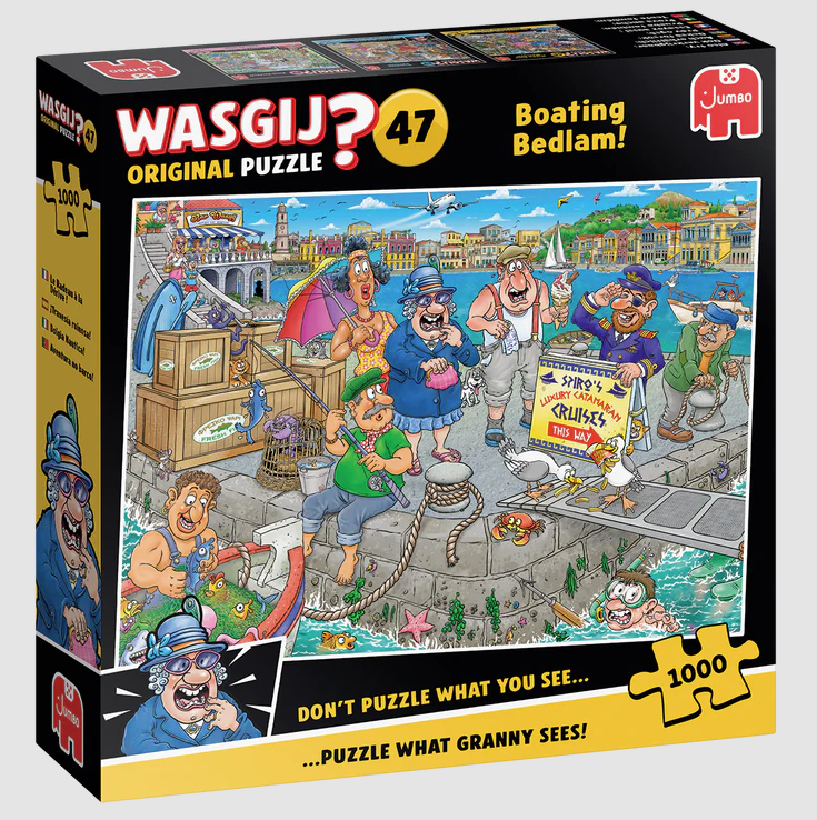 Wasgij Original #47 Boating Bedlam 1000pc