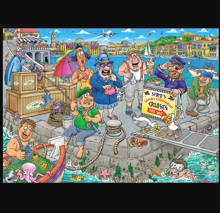 Wasgij Original #47 Boating Bedlam 1000pc