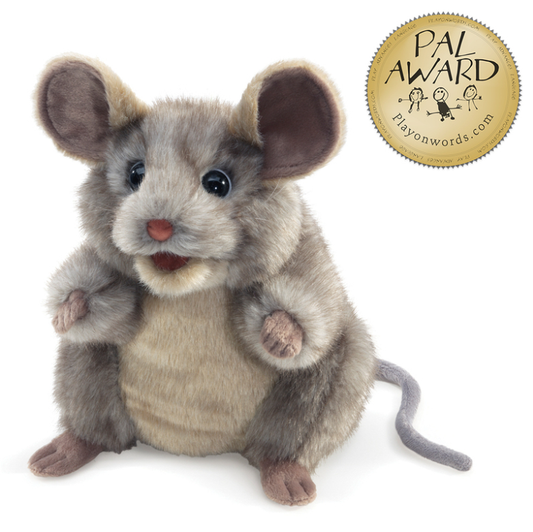 Folkmanis Grey Mouse Puppet