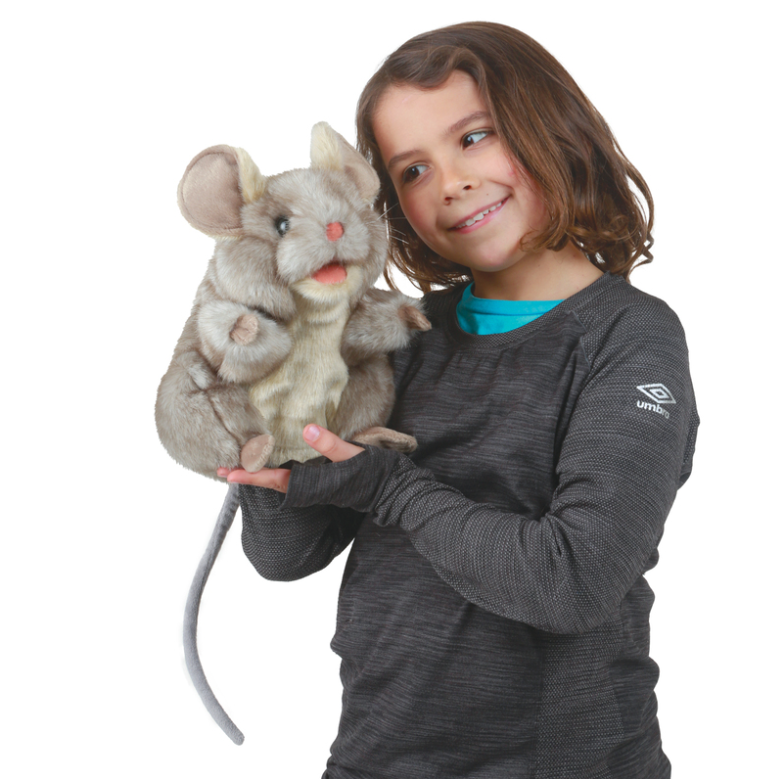 Folkmanis Grey Mouse Puppet