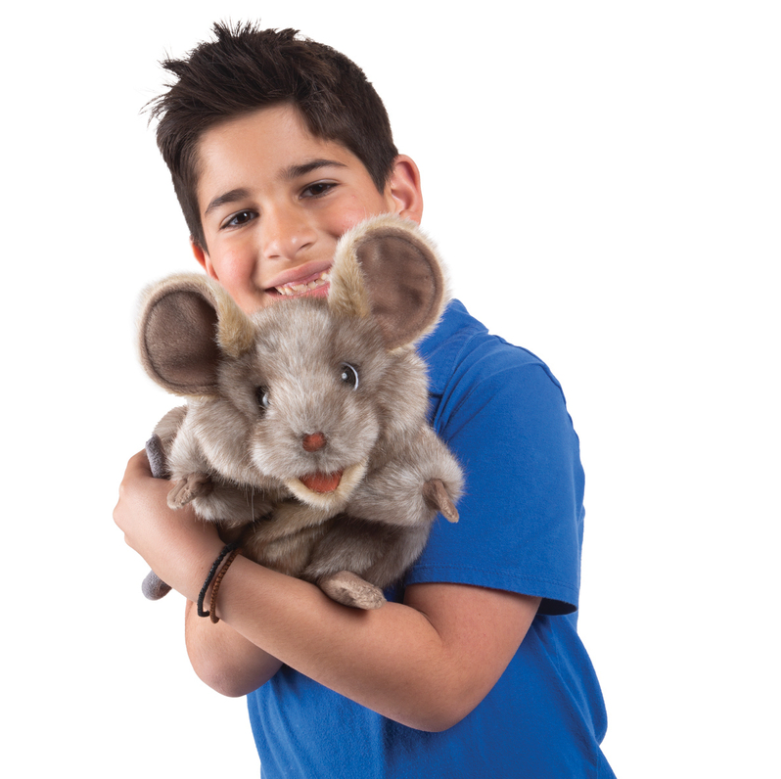 Folkmanis Grey Mouse Puppet