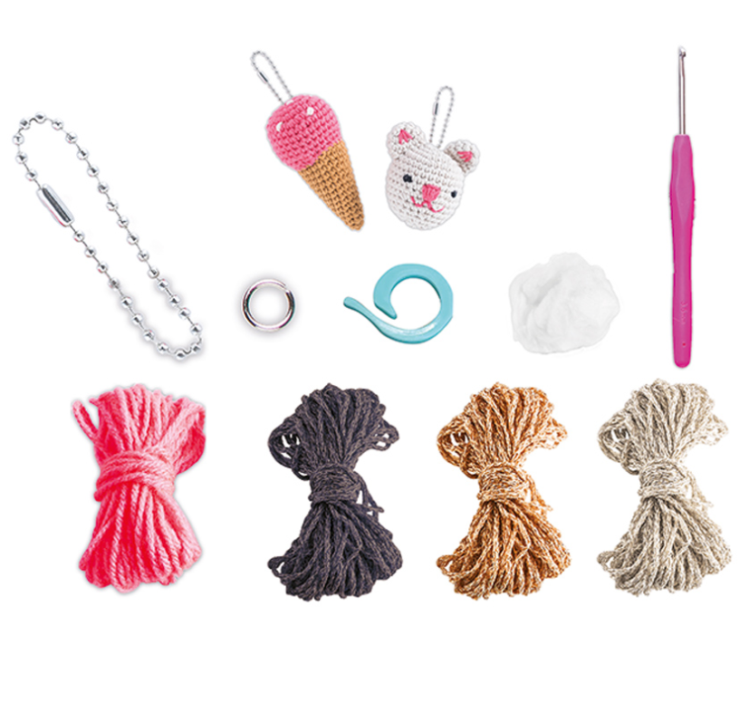 Janod Crochet 2 Keyrings Art & Craft