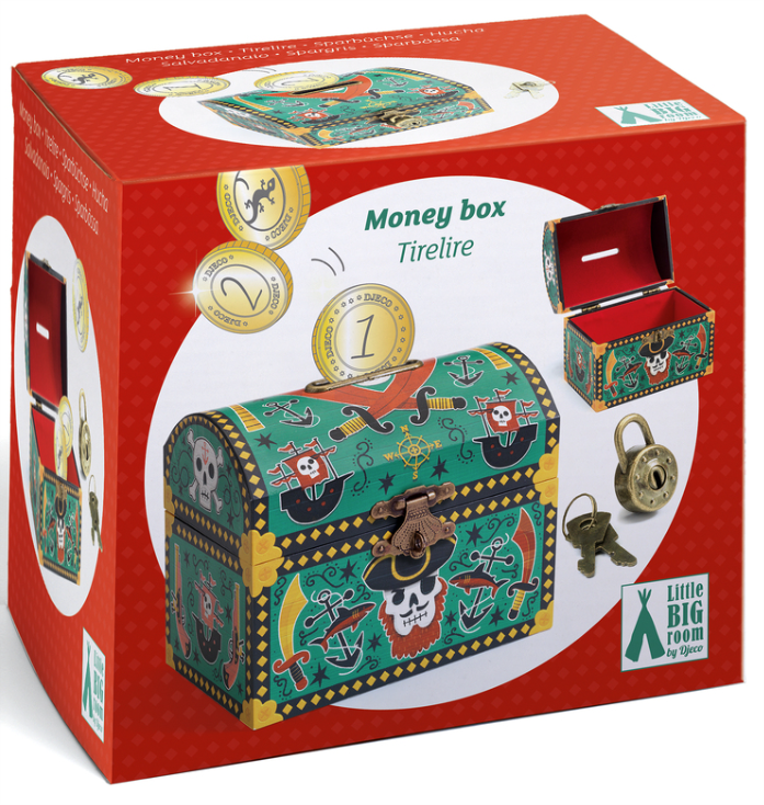 Djeco Pirate Money Box