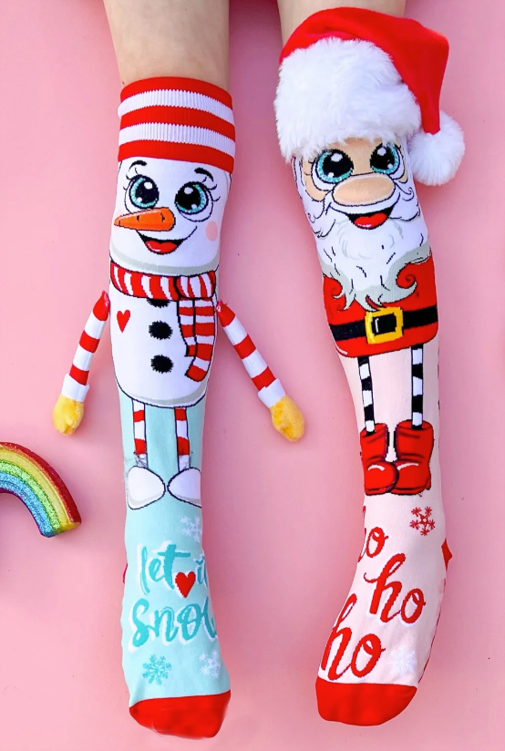 MADMIA Socks - Santa and Snowman 3-5yr