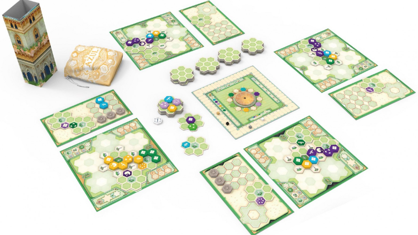 Azul Queen's Garden Board Game