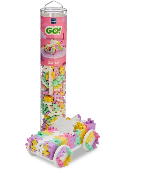 Plus-Plus Colour Cars Candy 200pc Tube construction