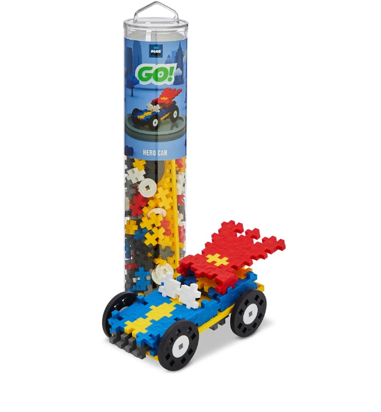 Plus-Plus Colour Cars Hero 200pc Tube construction