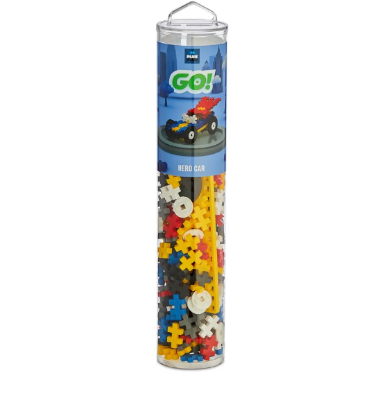 Plus-Plus Colour Cars Hero 200pc Tube construction