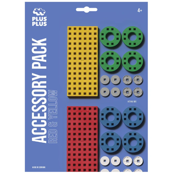 Plus-Plus Accessory Pack Red & Yellow construction