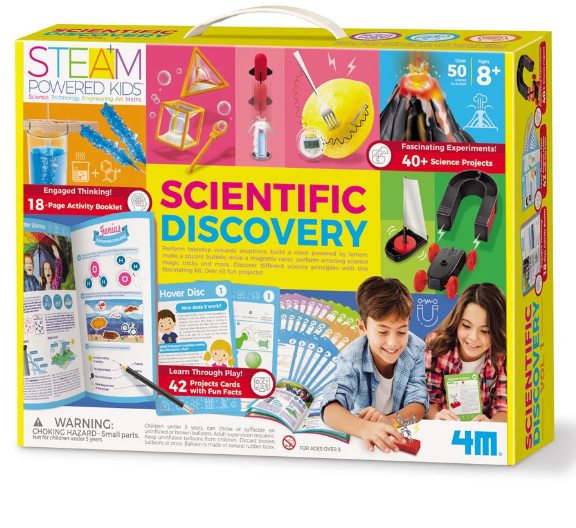 4M Scientific Discovery Kit Construction & Science