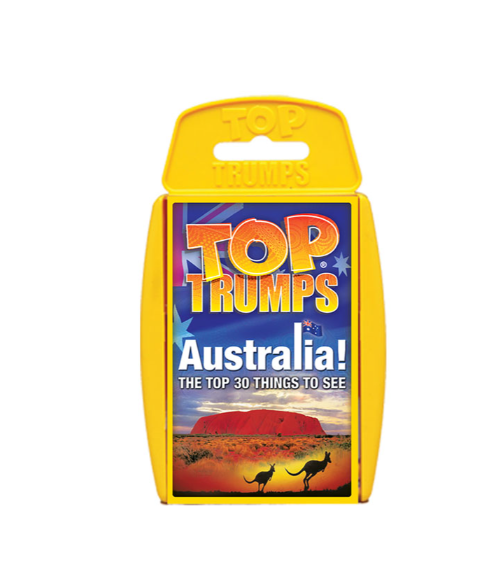 Top Trumps Card Game Australia Card Game