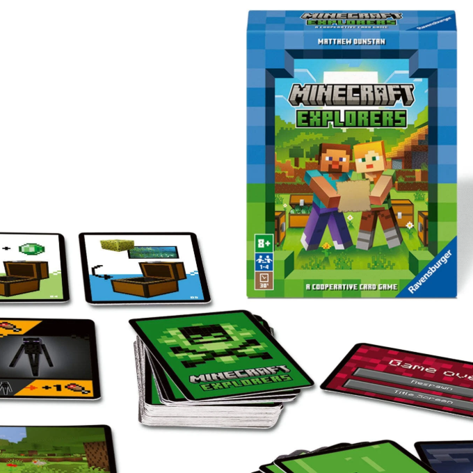 Ravensburger Minecraft Explorers Card Game