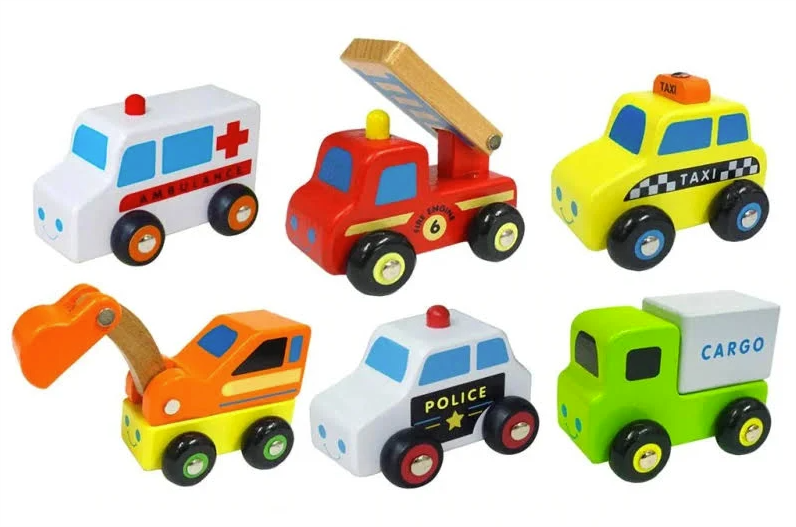 Viga Mini Vehicle Set 6pc