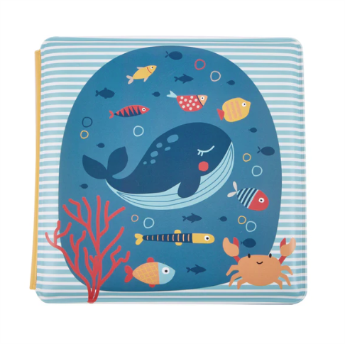 EurekaKids Whale Bath Book