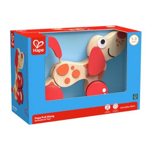 Hape Pepe Pull Along Puppy