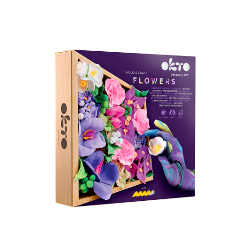 Okto Wood & Craft DIY Flowers Inspiration Art & Craft