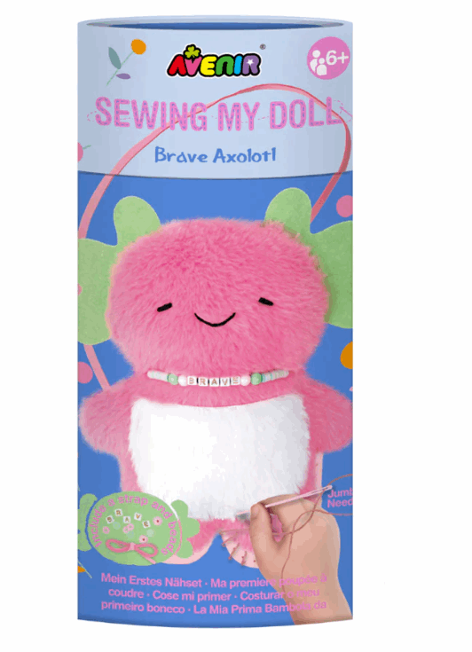 Avenir Sewing My Doll Brave Axolotl