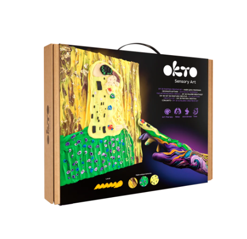Okto Sensory Art Creative Set Kiss 30cm x 30cm Art & Craft