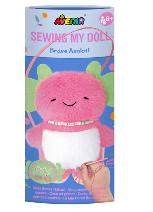 Avenir Sewing My Doll Brave Axolotl