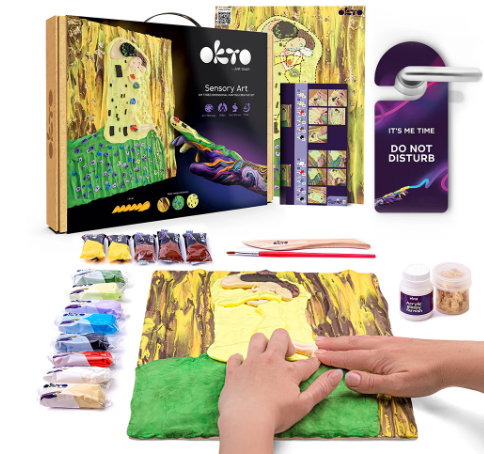 Okto Sensory Art Creative Set Kiss 30cm x 30cm Art & Craft