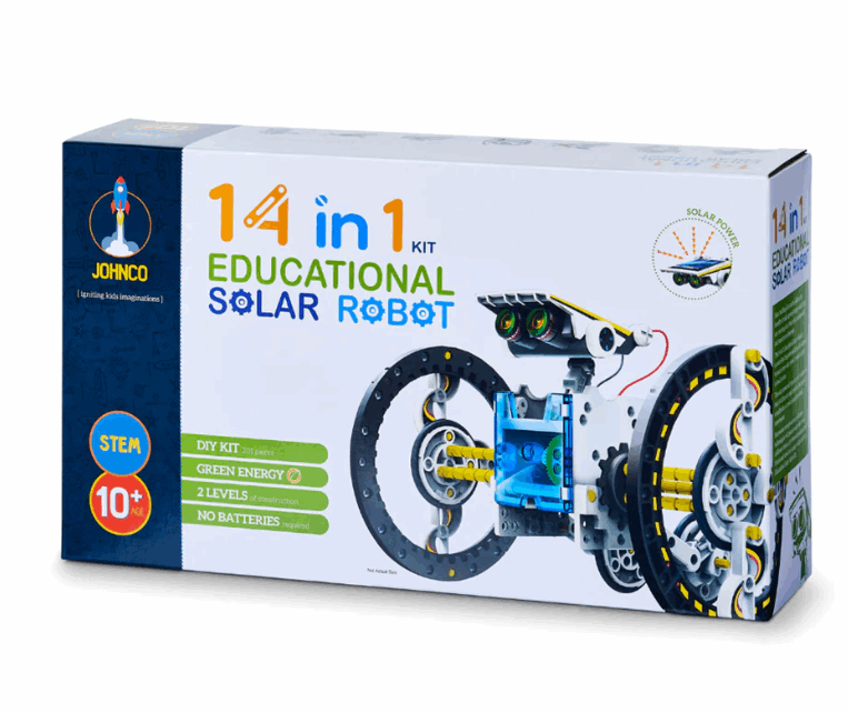 Johnco 14 in 1 Educational Solar Robot