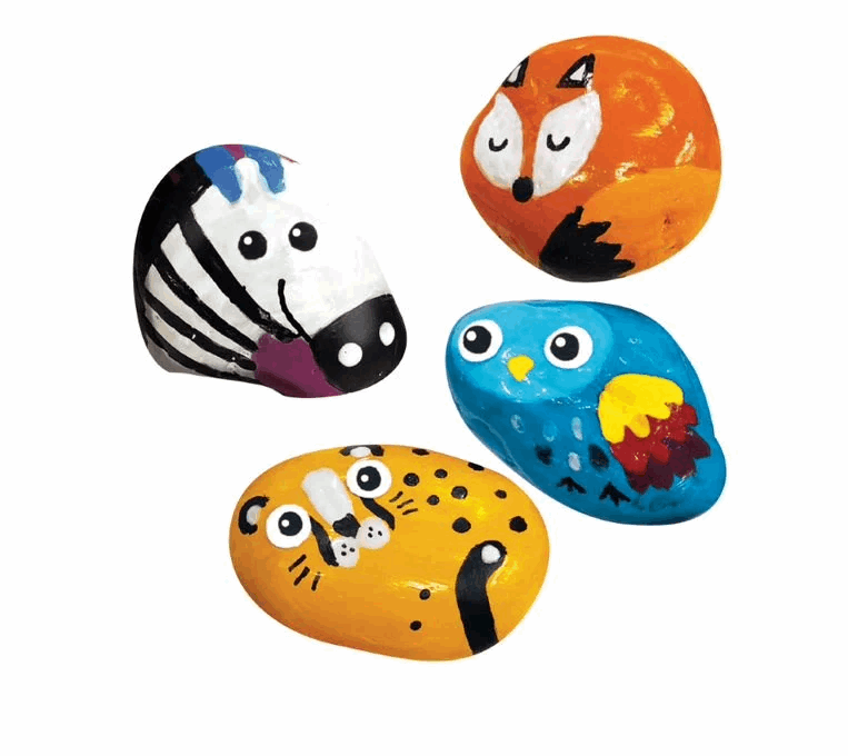 4M Little Craft Garden Stone Painting