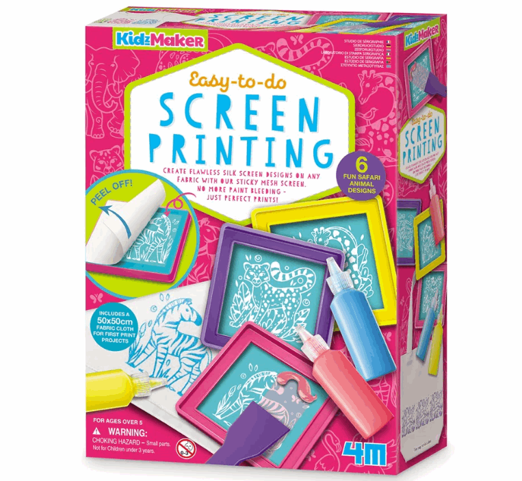 4M Kidzmaker Easy To Do Screen Printing