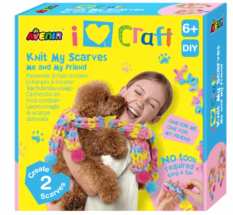 Avenir I Love Craft Knit My Scarves Me And My Friends
