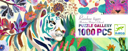 Djeco Rainbow Tiger 1000pc Puzzle